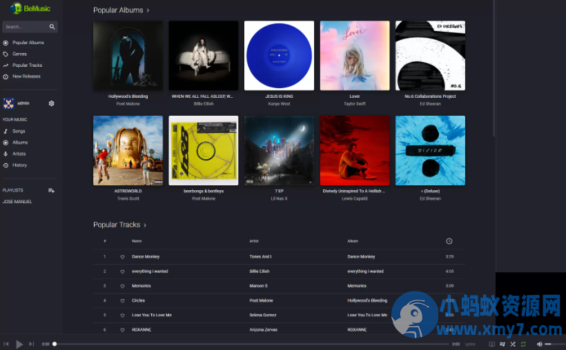BeMusic3.0.9 – PHP音乐平台系统,音乐共享上传网站源码!