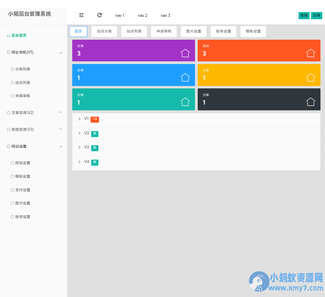 PHP网址导航源码