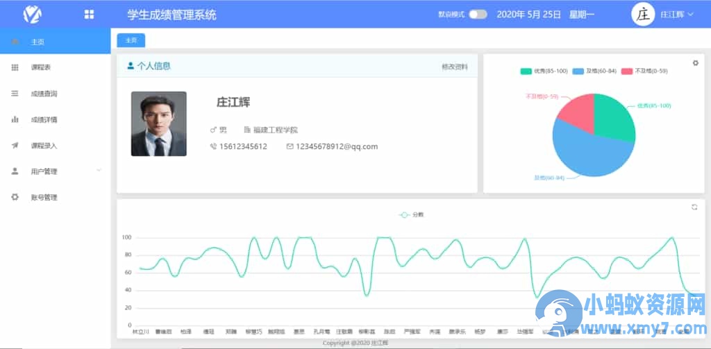 SpringBoot+Vue学生管理系统源码