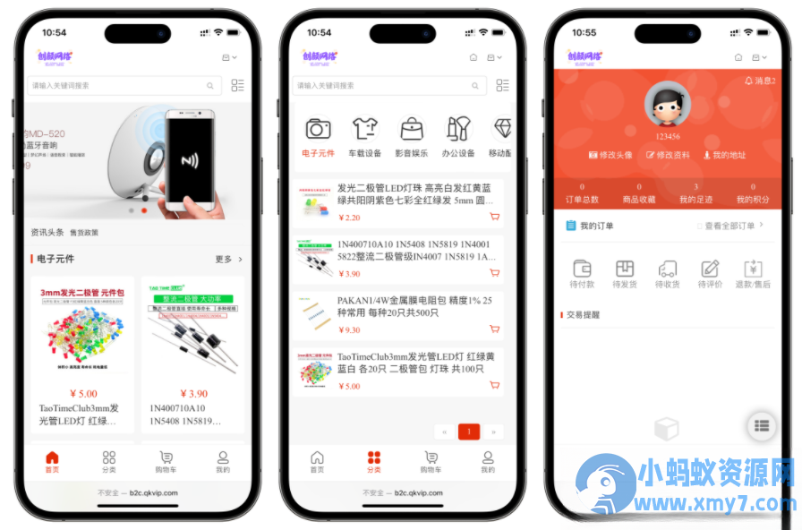 国内中文版B2C的单用户电商系统 B2C外贸在线购物商城源码
